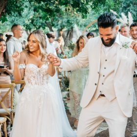 uscita sposi - recessional bride and groom